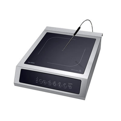Single commercial induction cooker 3500W 304 stainless steel housing VP1-35A